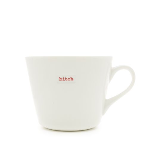 Keith Brymer Jones bucket mug - Bitch - Daisy Park