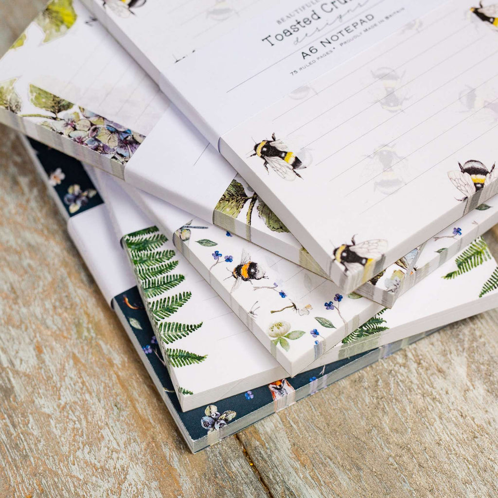 In Full Bloom A6 Jotter Notepad - Daisy Park