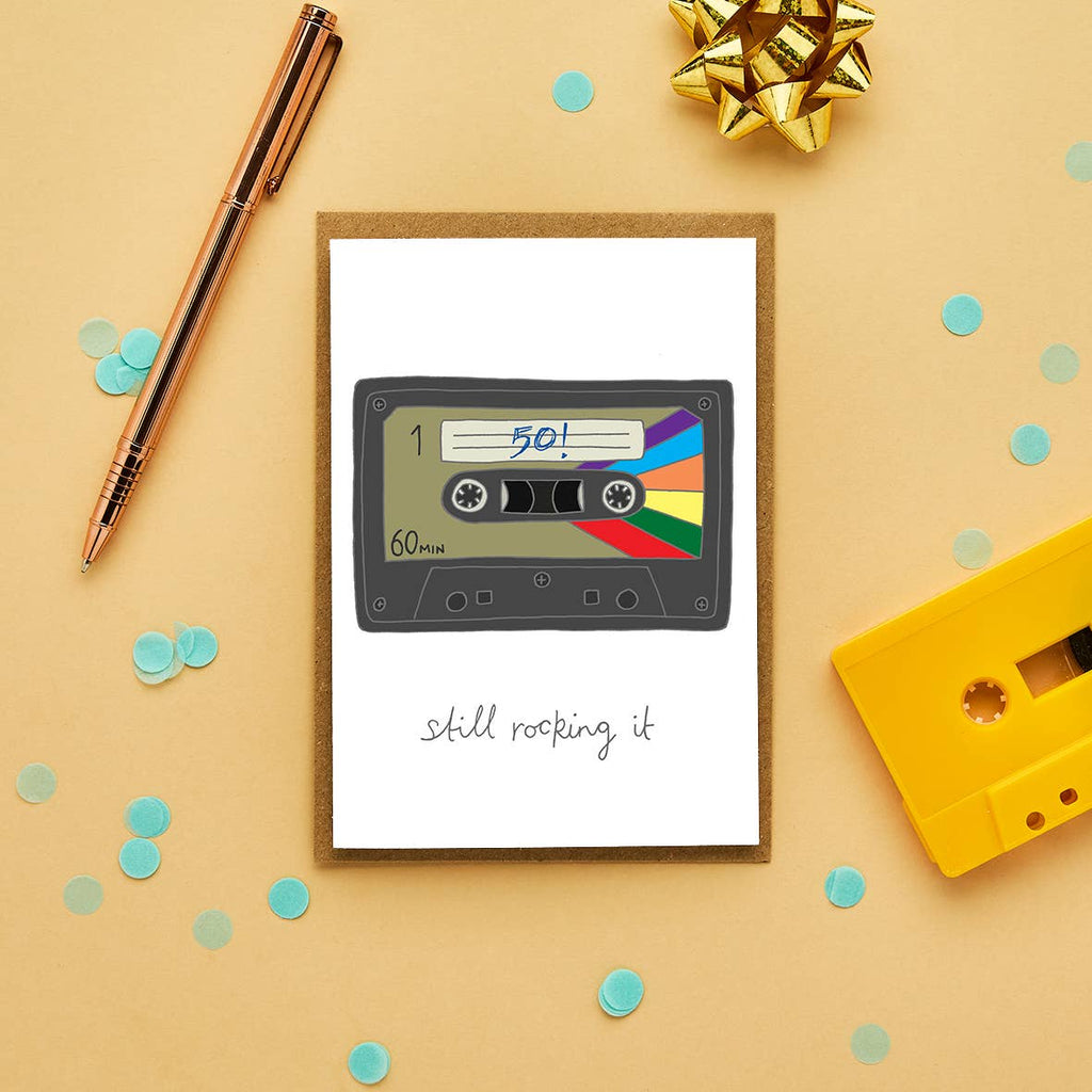 Still Rocking It | 50th Birthday Card | Retro Birthday - Daisy Park