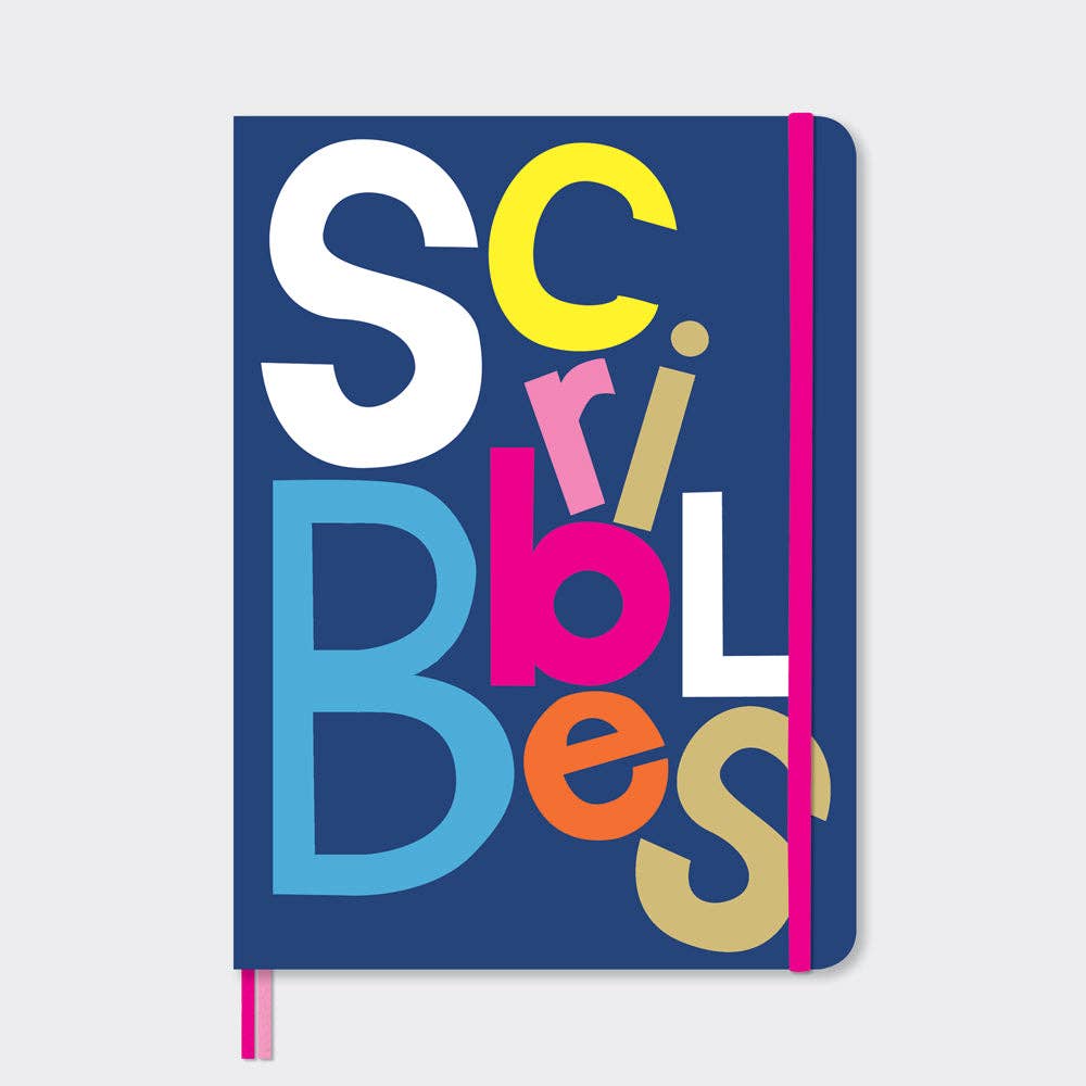 A5 Notebook - Scribbles Wordy - Daisy Park