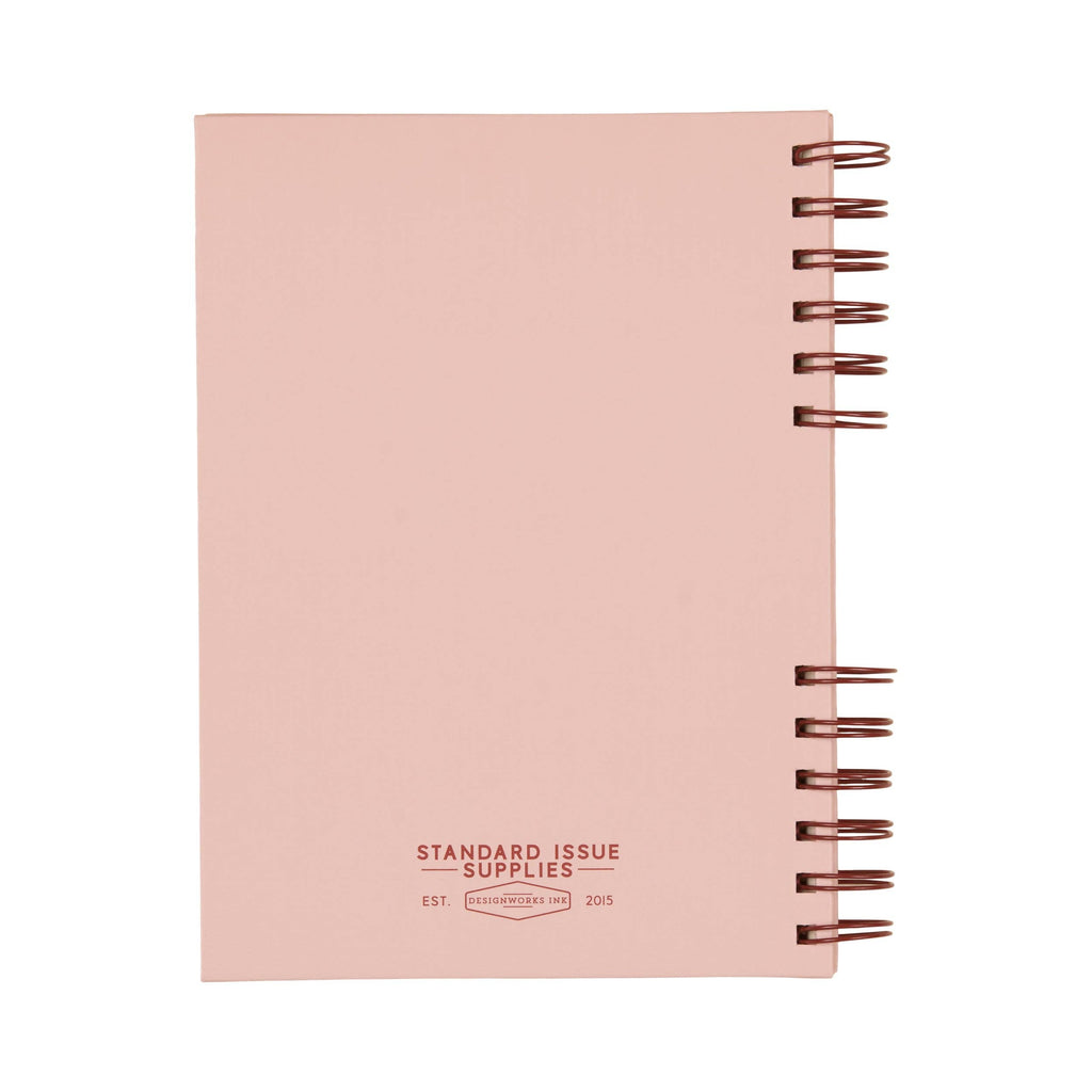 Standard Issue Planner Notebook - Rosewood + Blush - Daisy Park