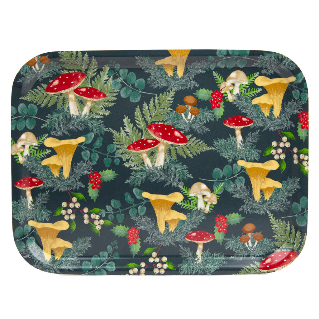 Midnight forest wooden tray - Daisy Park