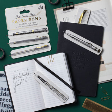 Fabulously flat paper pens - Daisy Park