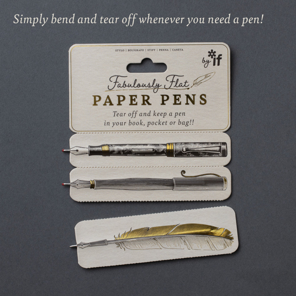 Fabulously flat paper pens - Daisy Park