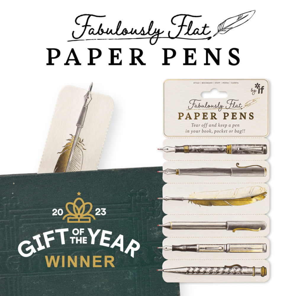Fabulously flat paper pens - Daisy Park
