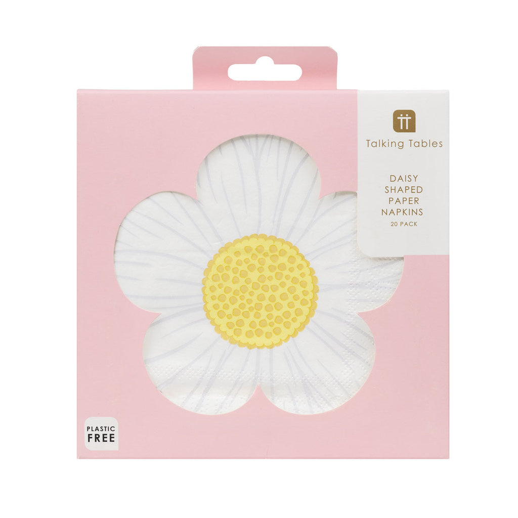 Mellow daisy paper napkins - 20 pack - Daisy Park