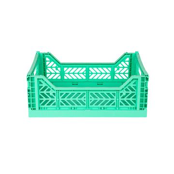 Midi folding crate mint - Daisy Park