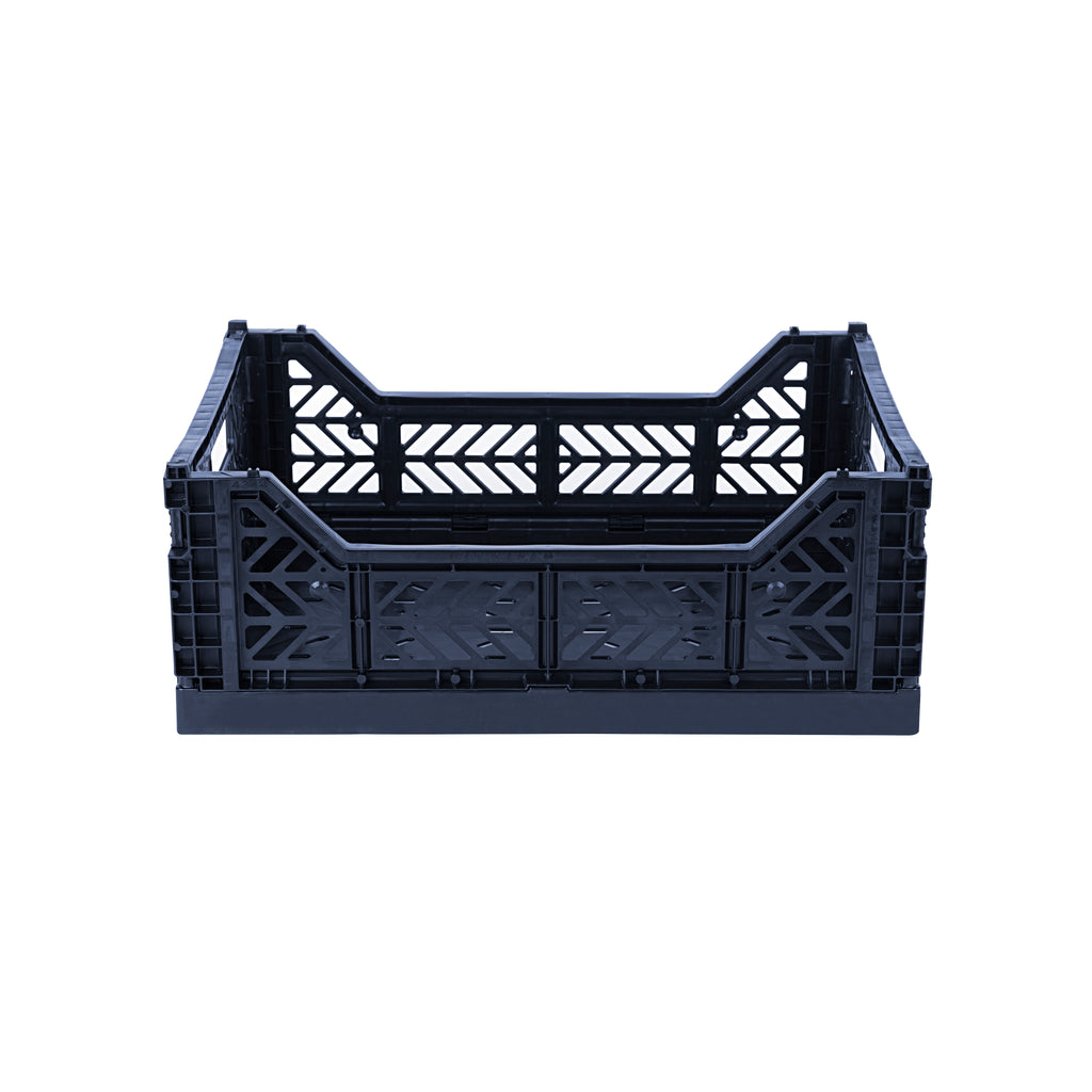 Midi folding crate navy - Daisy Park