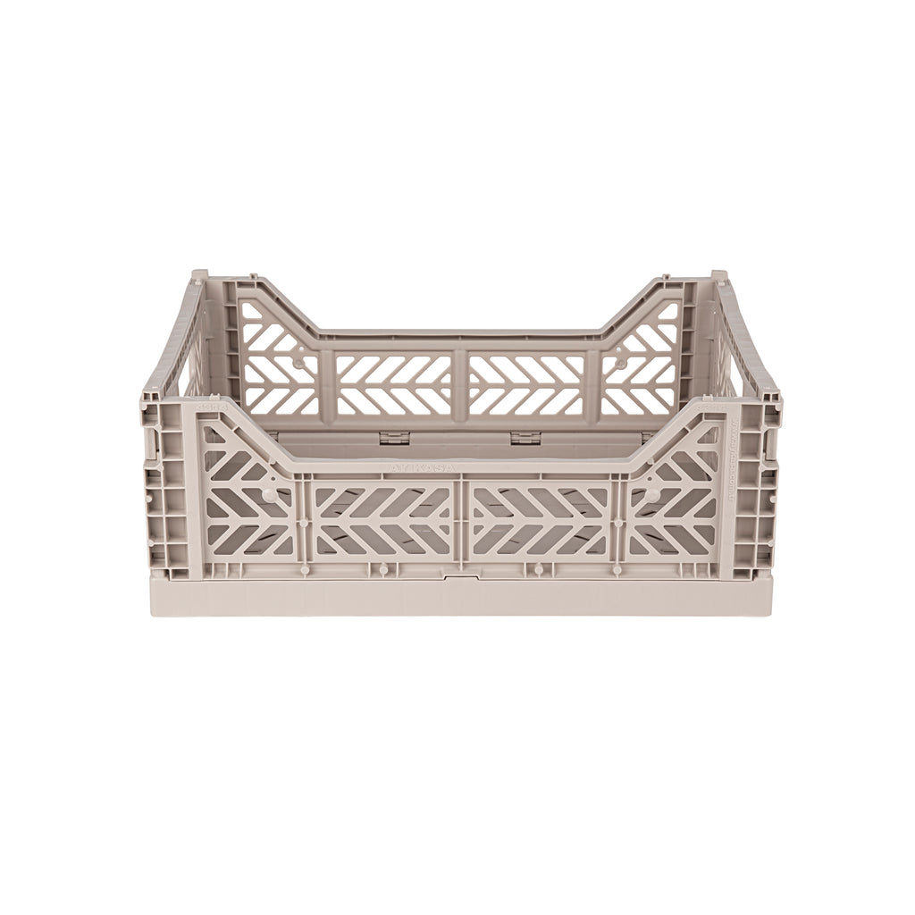 Midi folding crate Sand - Daisy Park