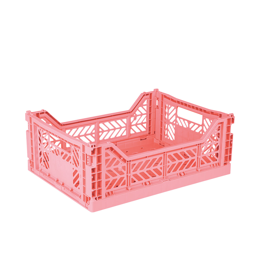 Midi folding crate Strawberry Milk - Daisy Park