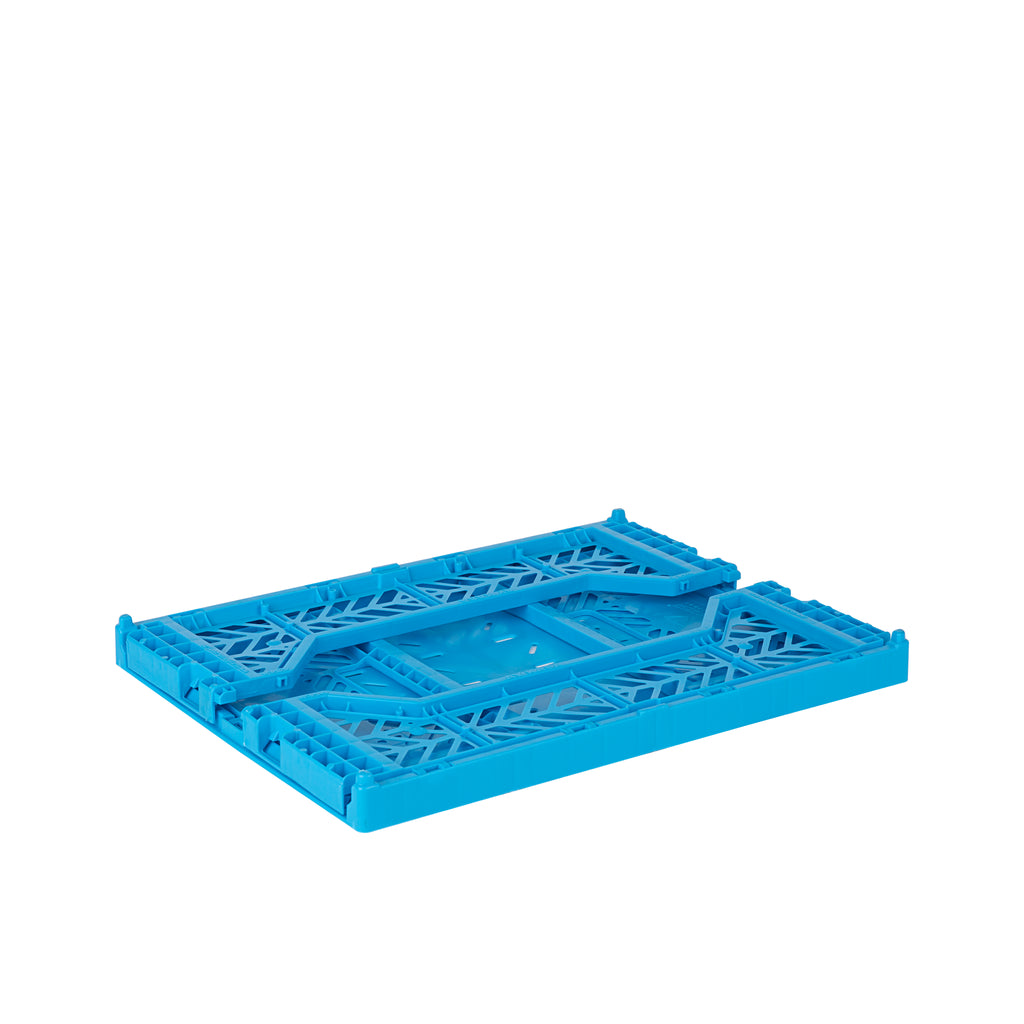 Midi folding crate turquoise - Daisy Park