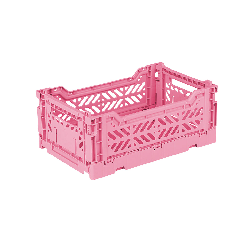 Mini folding crate baby pink - Daisy Park