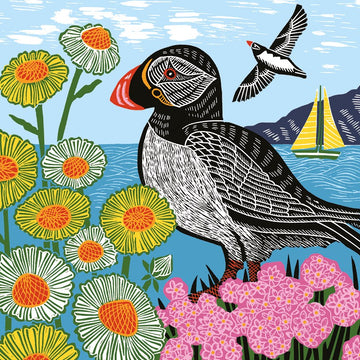 Puffin card - Daisy Park