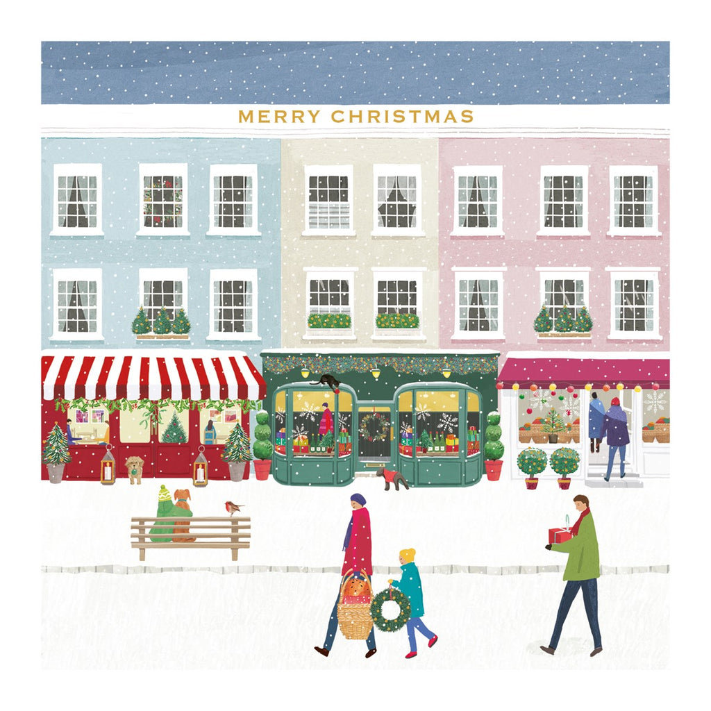Christmas Street Christmas card - Daisy Park