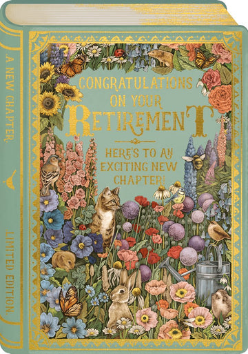 Congratulations on your retirement card - Daisy Park