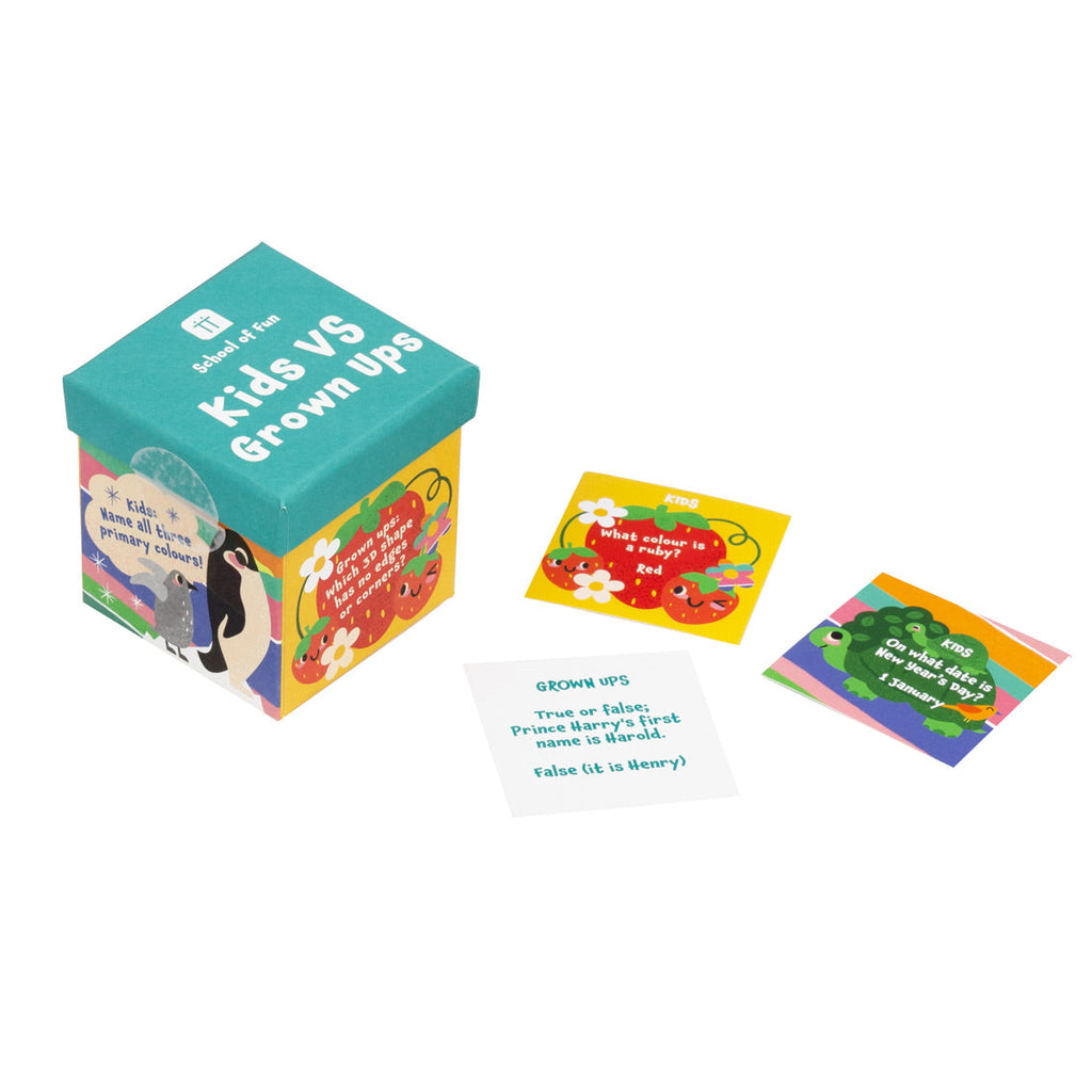 Kids trivia and games boxes - Daisy Park