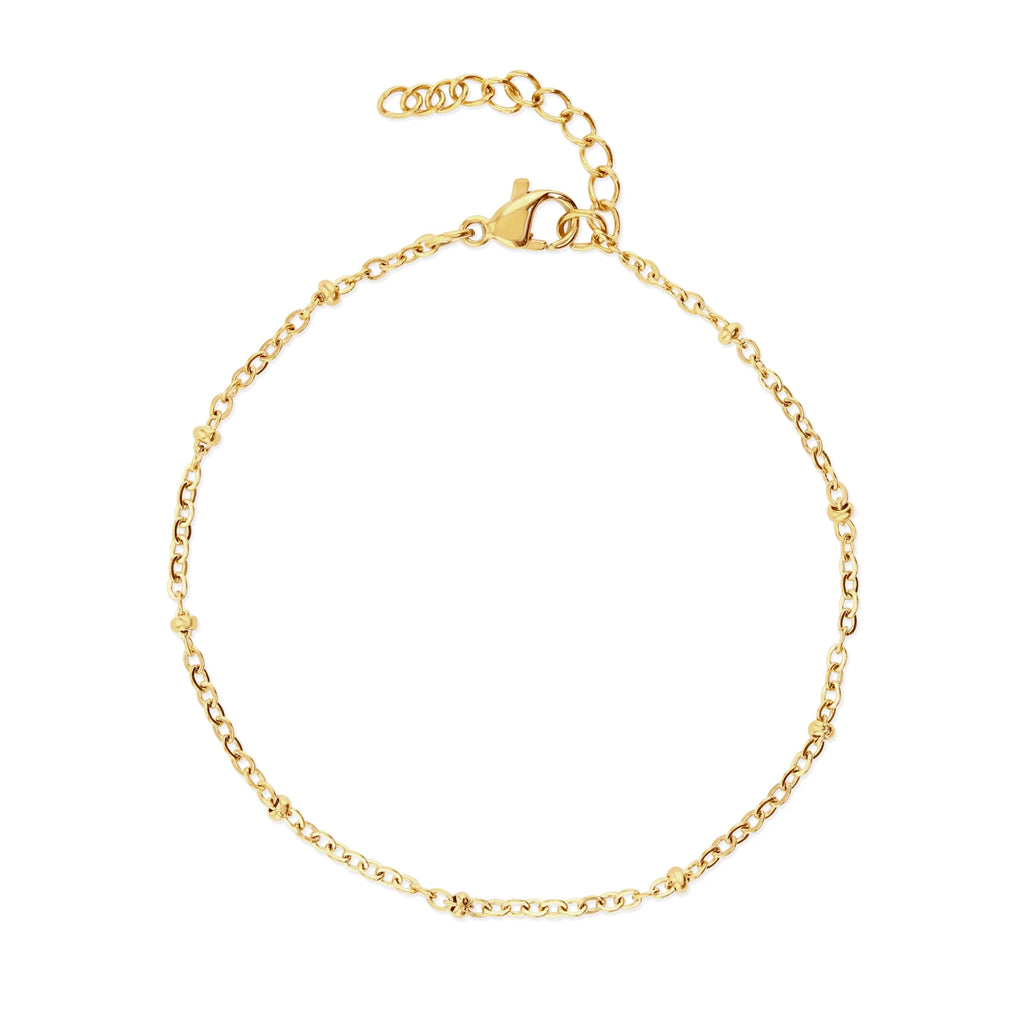 Gold bead bracelet - Daisy Park