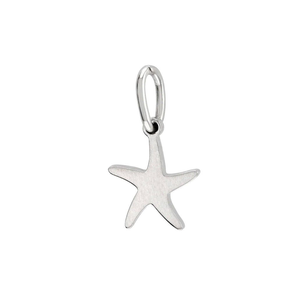 Silver starfish charm - Daisy Park