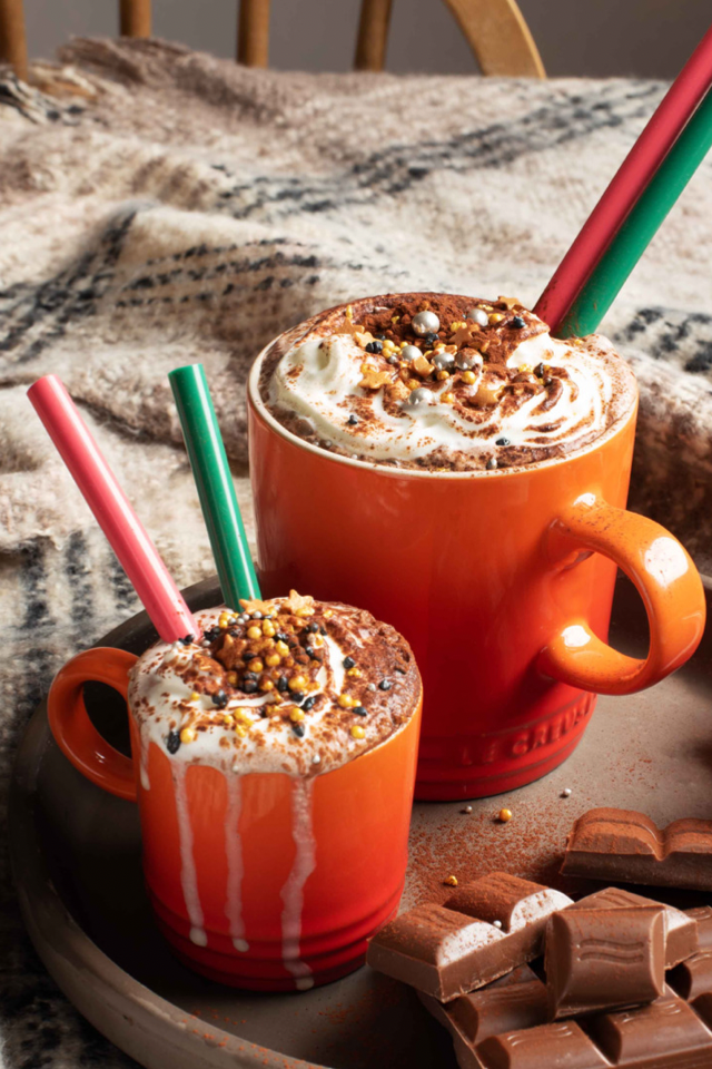 8 colourful silicone straws and cleaning brush - Daisy Park