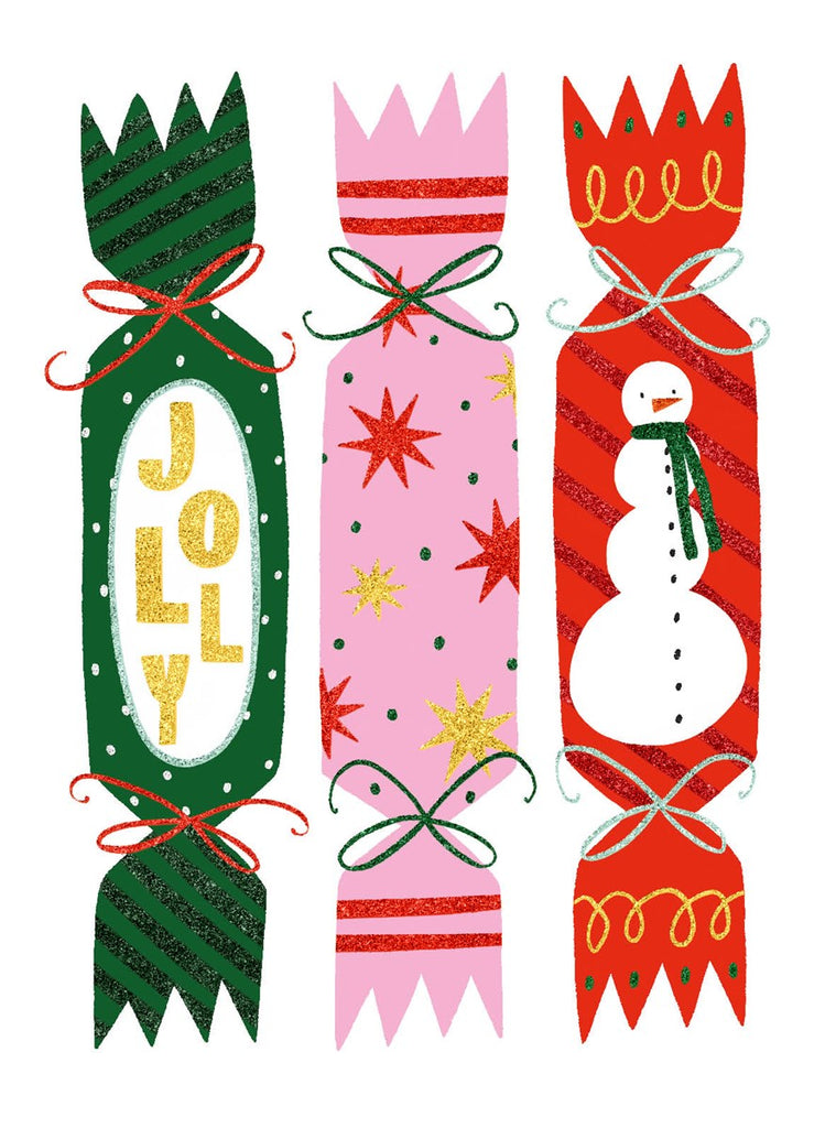 Christmas Crackers card - Daisy Park