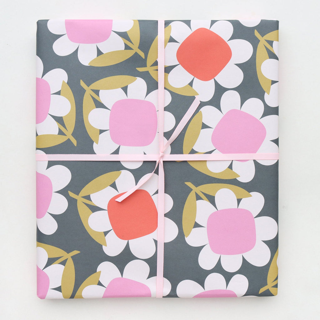 Flower Power wrapping paper - Daisy Park