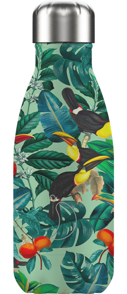 Chilly's 260ml 3d Tropical Toucan insulated bottle - Daisy Park