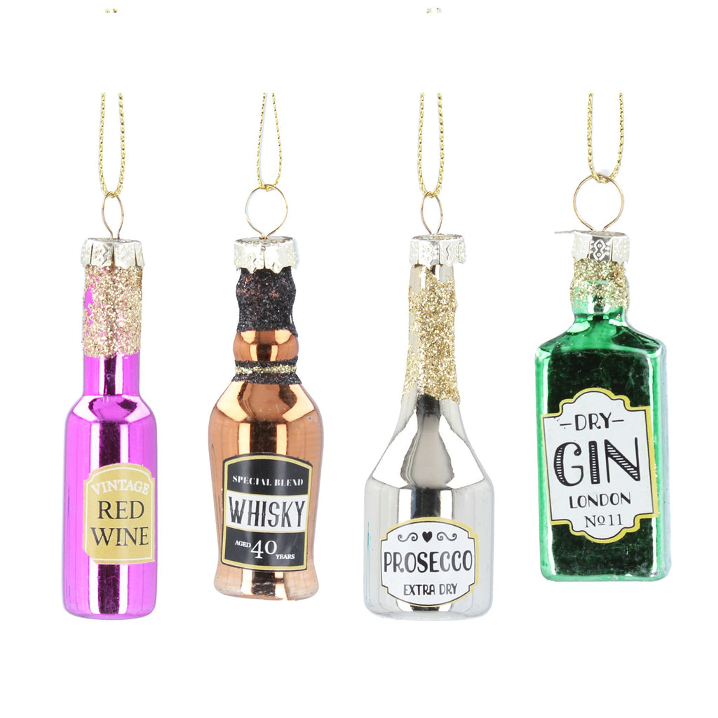 Miniature Glass bottle decoration - Daisy Park