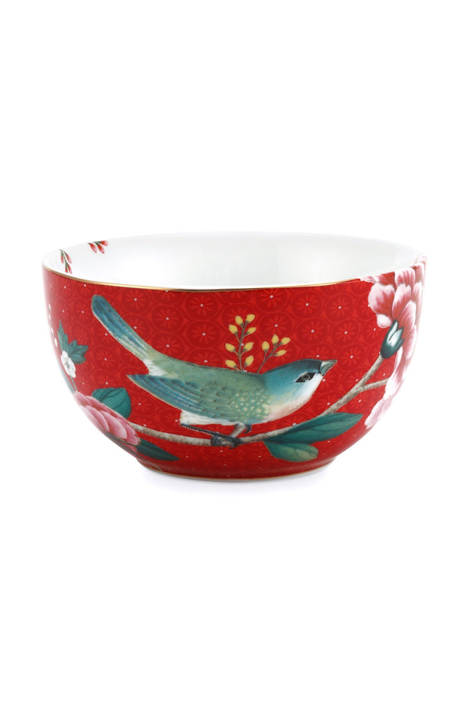 Pip Studio Blushing Birds Red 12cm bowl - Daisy Park