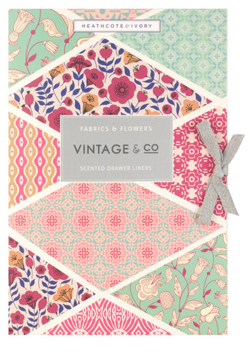 Vintage & Co Fabrics & Flowers scented drawer liners - Daisy Park