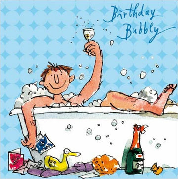 Bubbly Bath Have fun card - Daisy Park