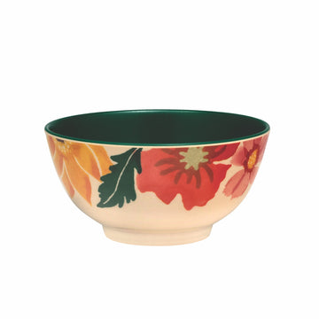 Emma Bridgewater Poppies and cosmos bamboo bowl - Daisy Park