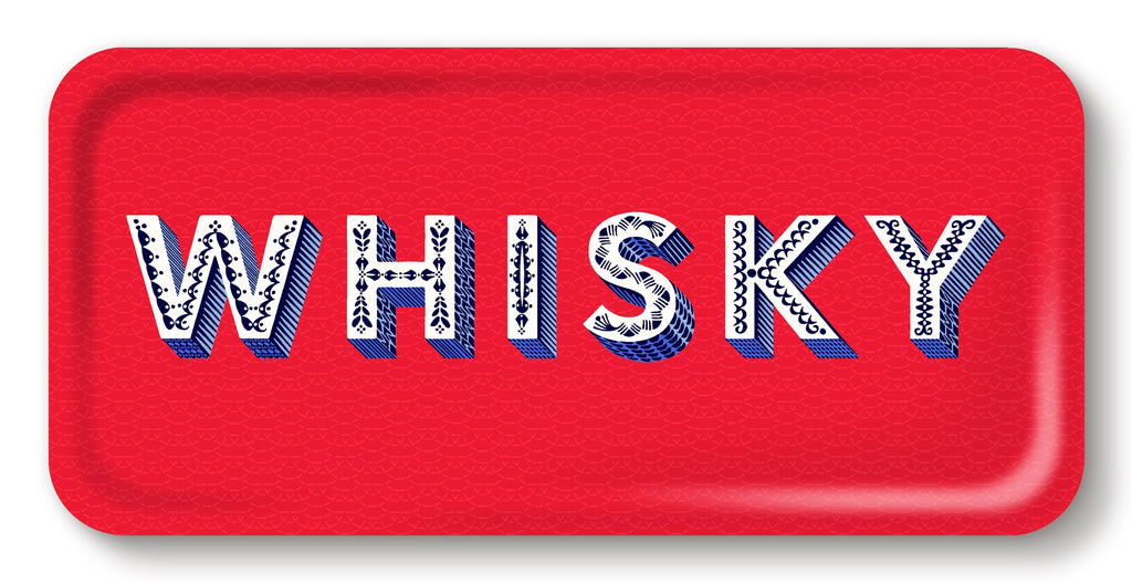 Asta Barrington Whisky Red Long Tray - Daisy Park