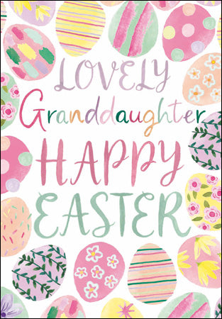 Granddaughter Easter card - Daisy Park