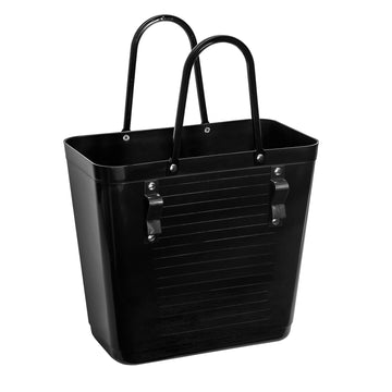 Hinza bag - Tall with bicycle hooks - Black - Daisy Park