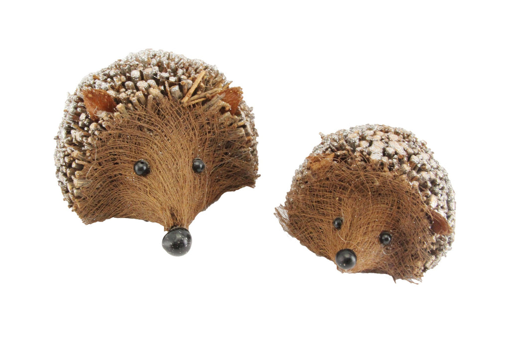 Gisela Graham Twig Sparkle Hedgehog ornament - Daisy Park