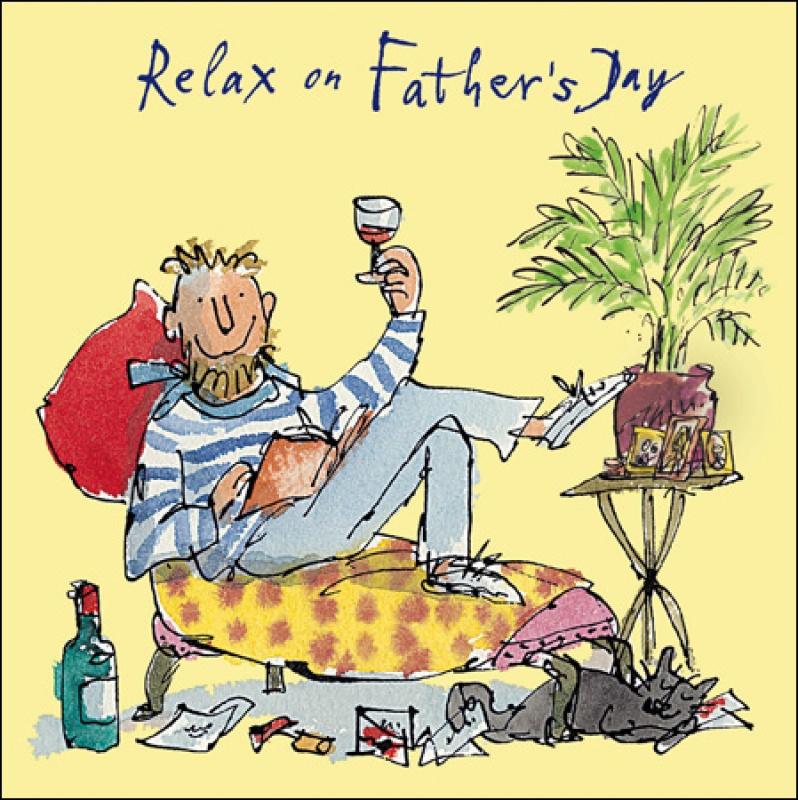Relax on Father's Day card - Daisy Park