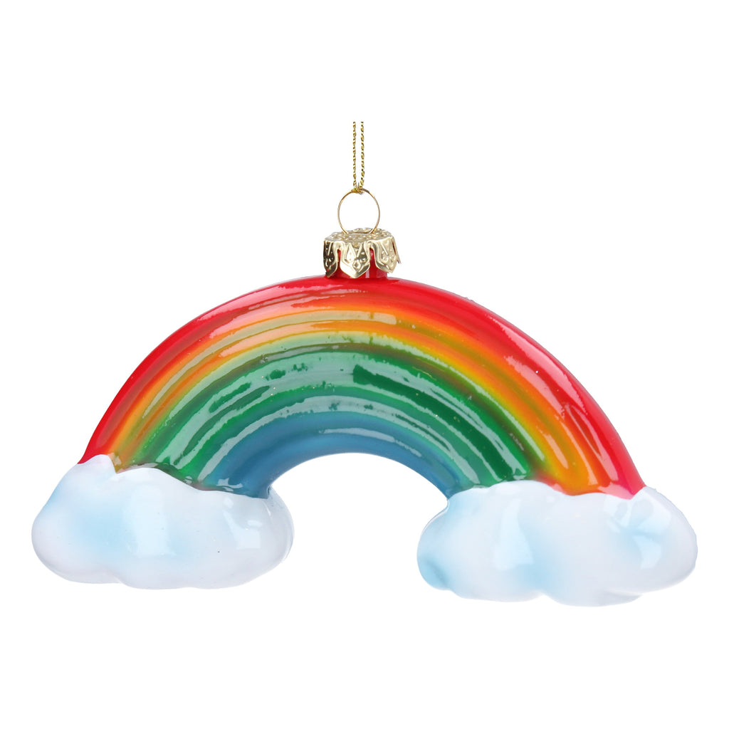 Acrylic rainbow and clouds decoration - Daisy Park