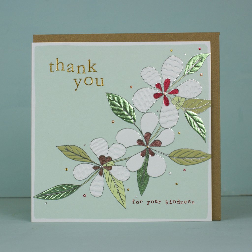 Thank you - flowers card - Daisy Park