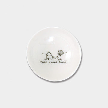 East of India small wobble Home sweet bowl - Daisy Park