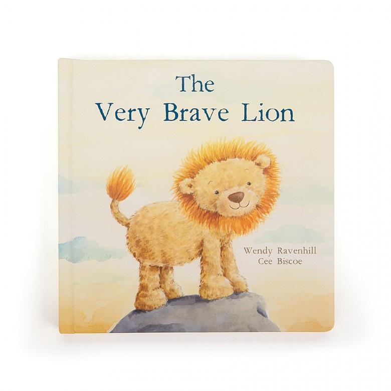 Jellycat The Very Brave Lion Book - Daisy Park