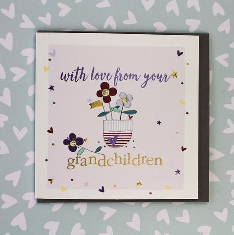 With Love From Grandchildren Card - Daisy Park