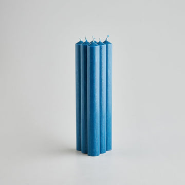 St Eval Bedruthan Blue candle pack - Daisy Park