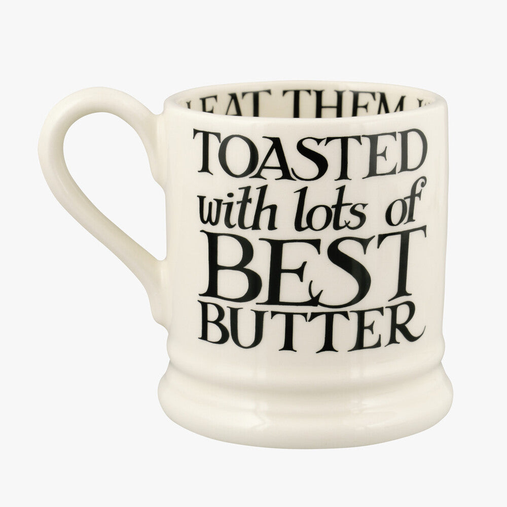 Emma Bridgewater Black Toast Hot Cross bun 1/2 Pint Mug - Daisy Park