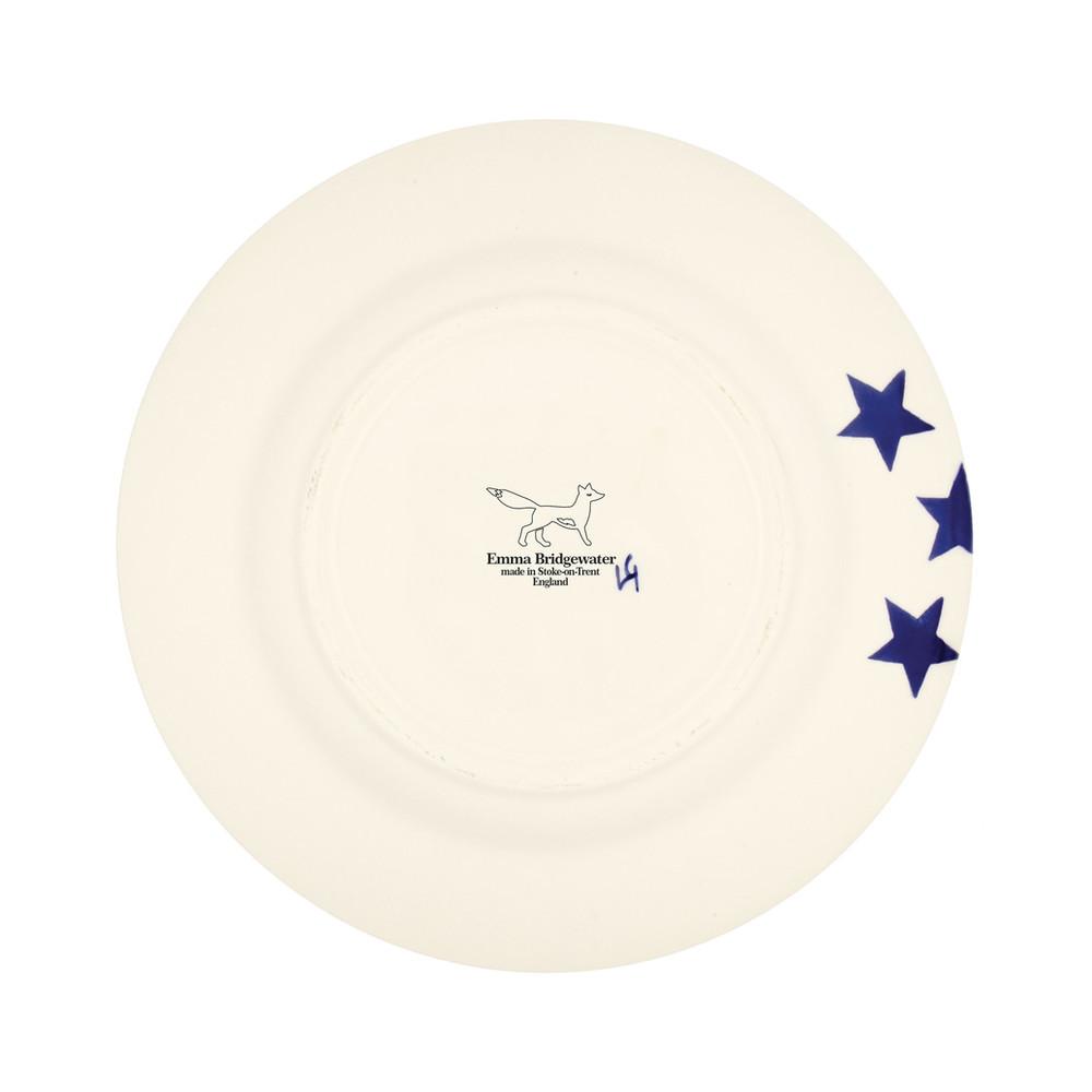 Emma Bridgewater Blue star 8.5" plate - Daisy Park