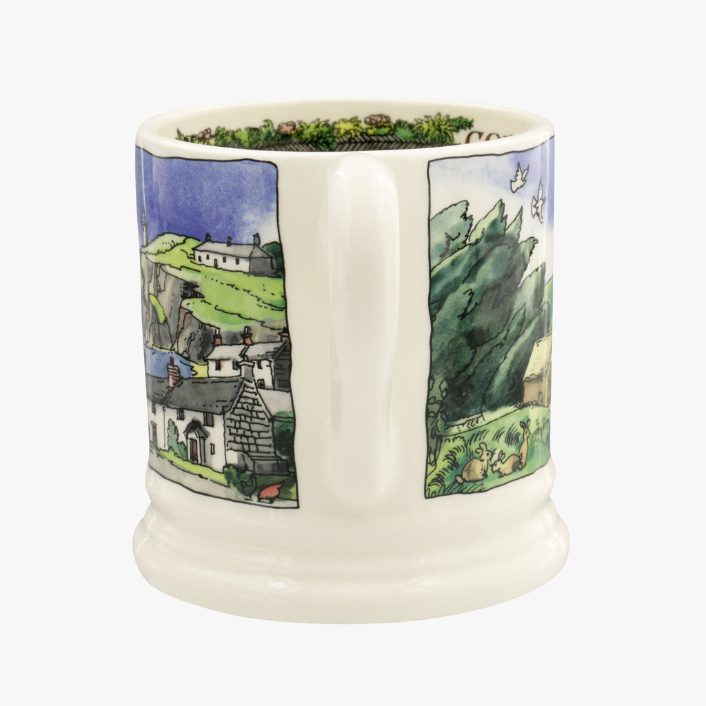Emma Bridgewater Cornish Beaches 1/2pt mug - Daisy Park