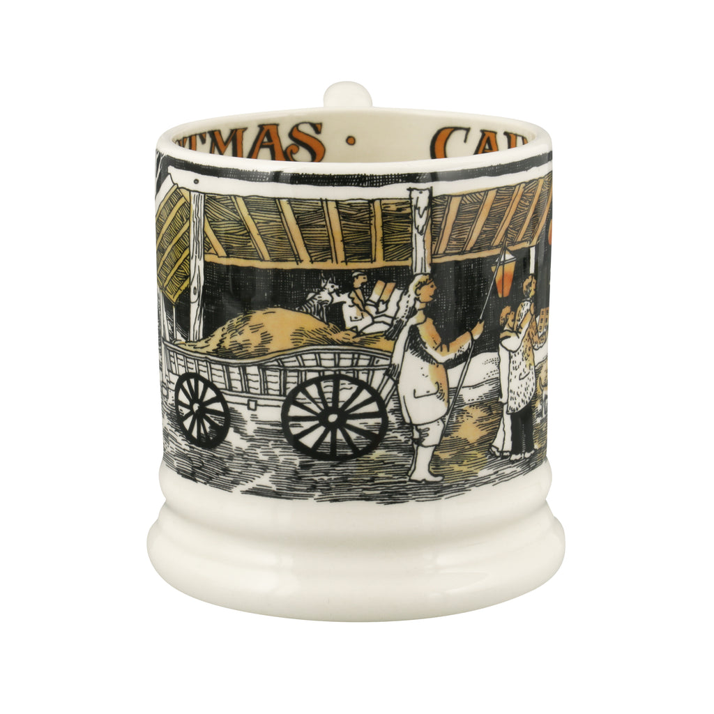 Emma Bridgewater Christmas Carolling 1/2 Pint Mug - Daisy Park