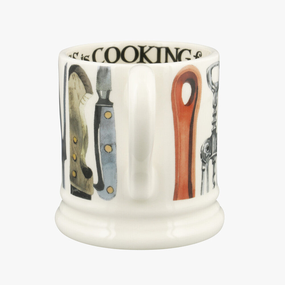 Emma Bridgewater Cooking from scratch 1/2 Pint Mug - Daisy Park