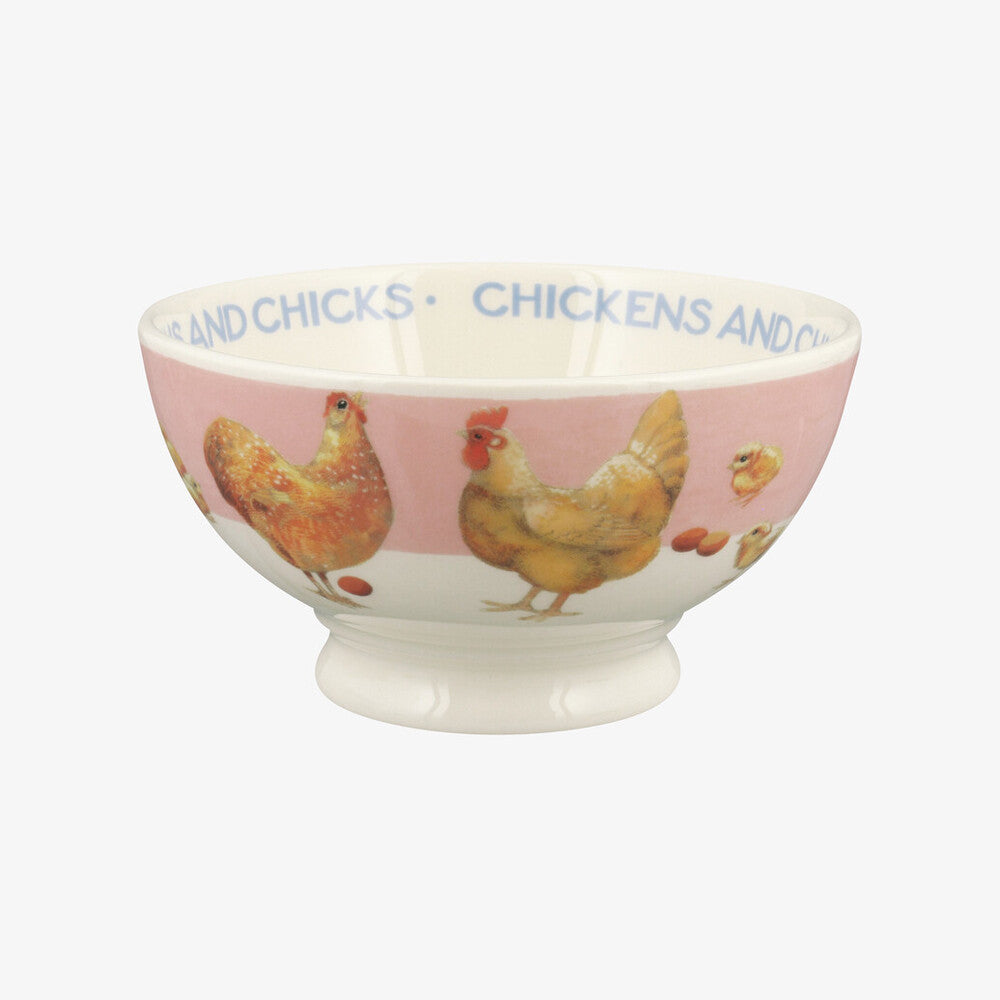Emma Bridgewater Chickens and Chicks French bowl - Daisy Park