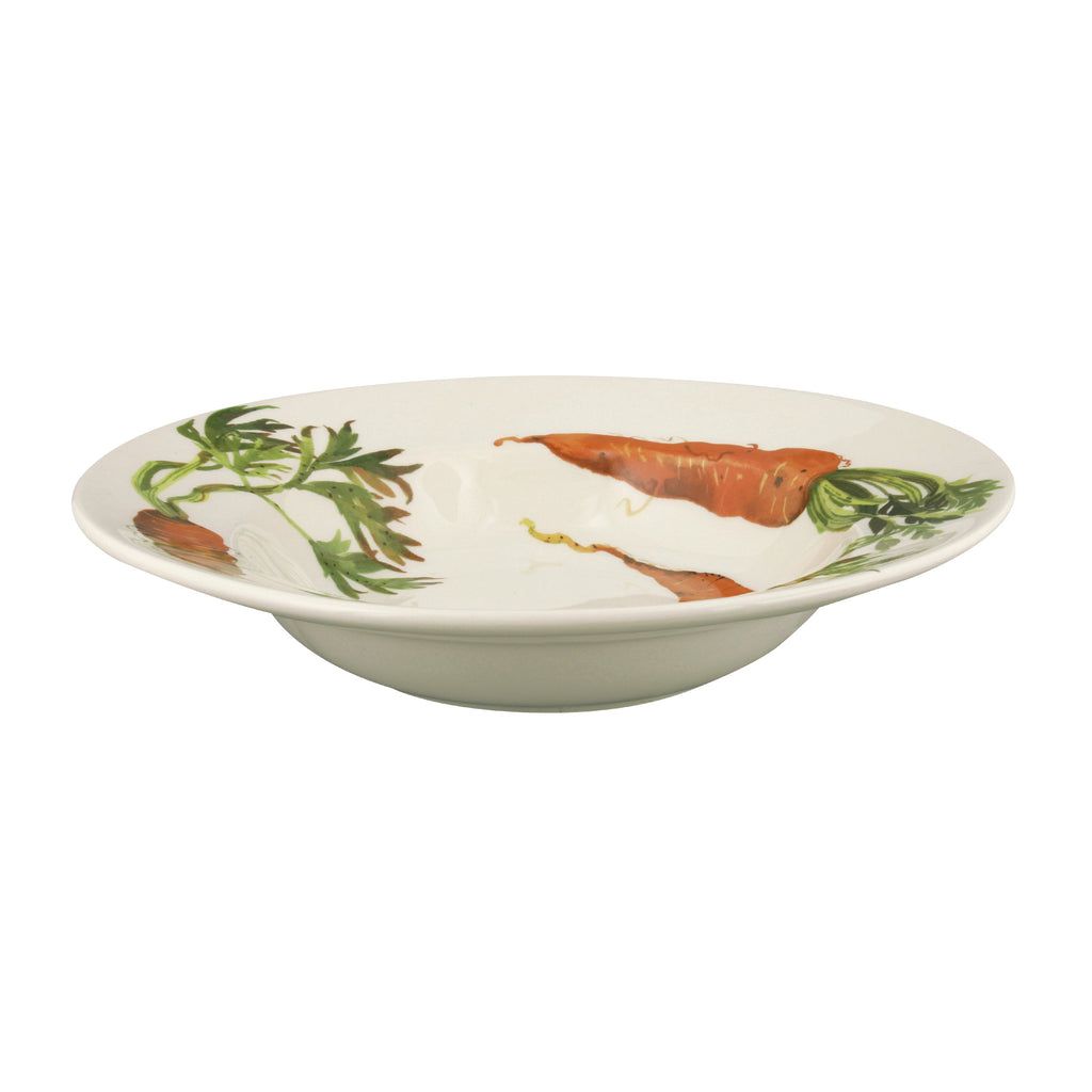 Emma Bridgewater Vegetable garden carrots soup plate - Daisy Park
