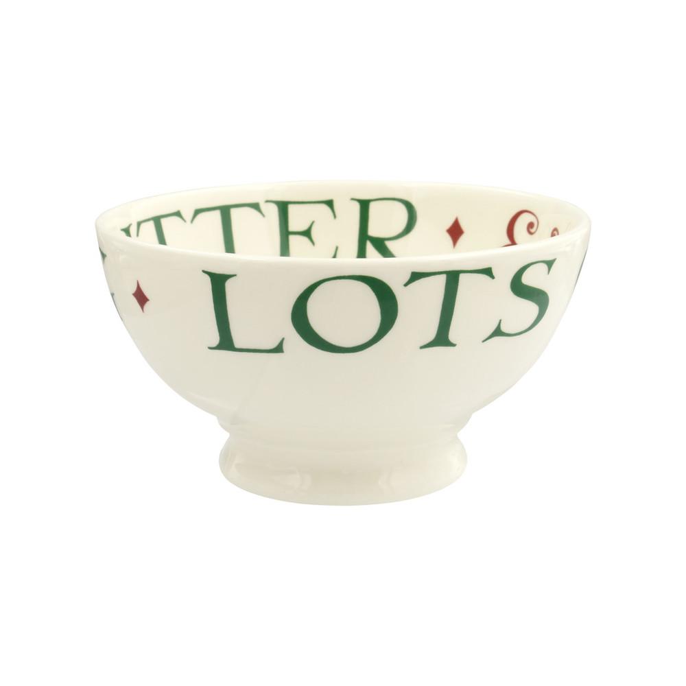 Emma Bridgewater Christmas Toast French bowl - Daisy Park